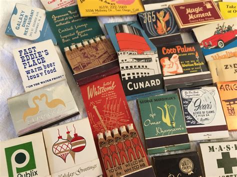 vintage match boxes for sale